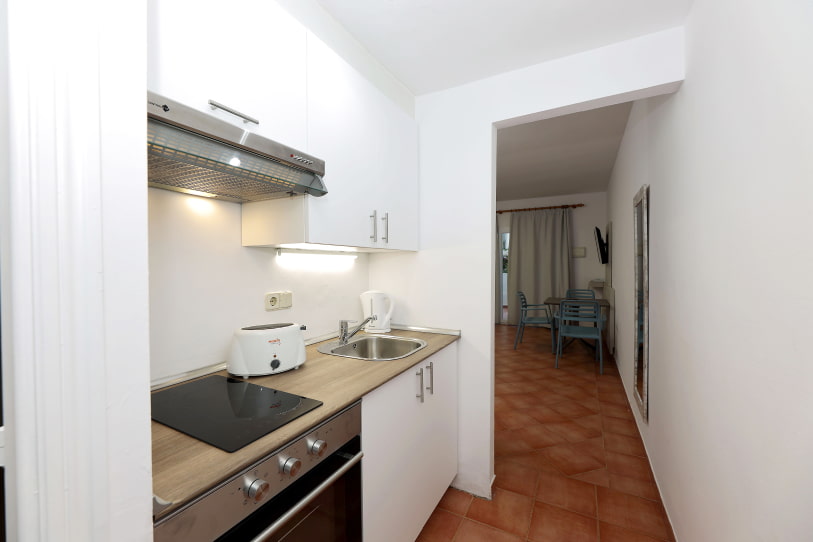 Cocina del apartamento 1 dormitorio